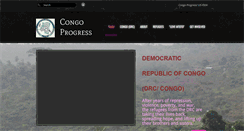 Desktop Screenshot of congoprogress.org